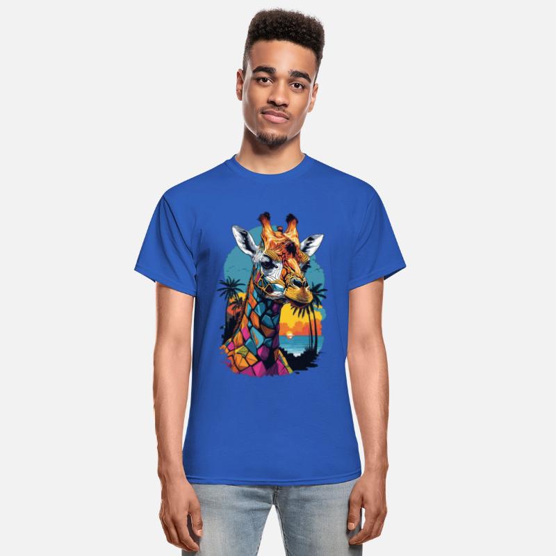 Urban Safari in Miami: Colorful Giraffe