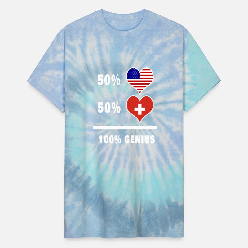 USA and Switzerland 100% genius