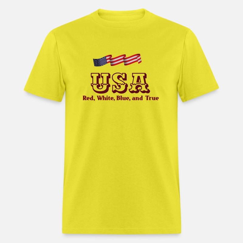 usa no. 1 Red, White, Blue, and True, t shirt