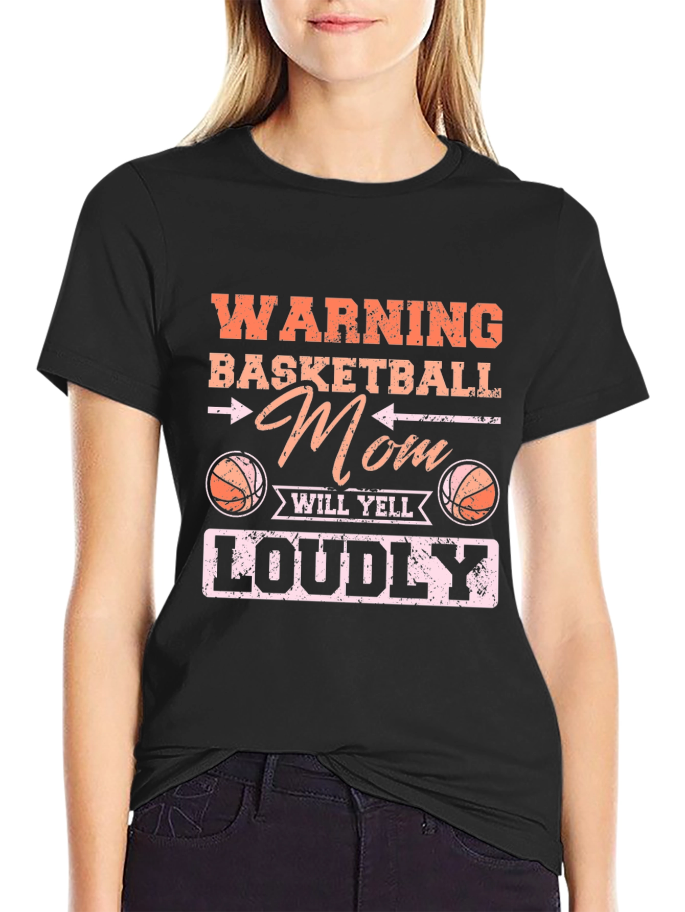 Warning Basketball Mom T-Shirt