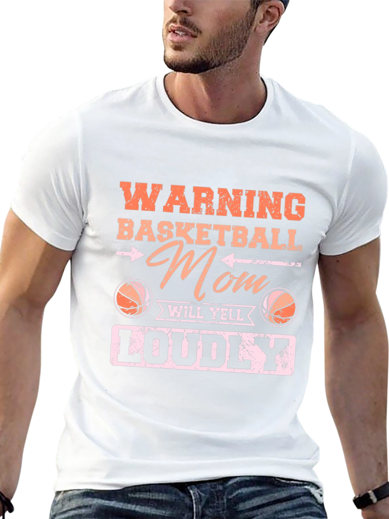 Warning Basketball Mom T-Shirt