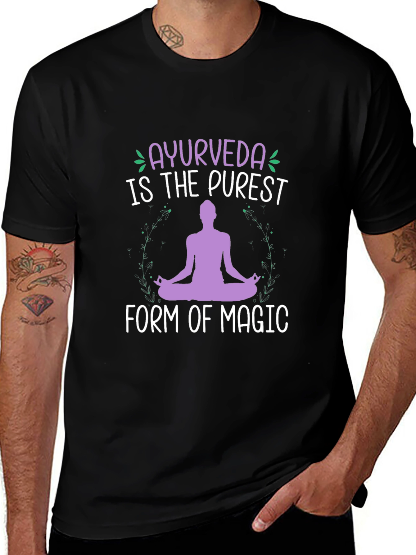 Ayurveda Magic T-Shirt - Purest Form Yogi Tee