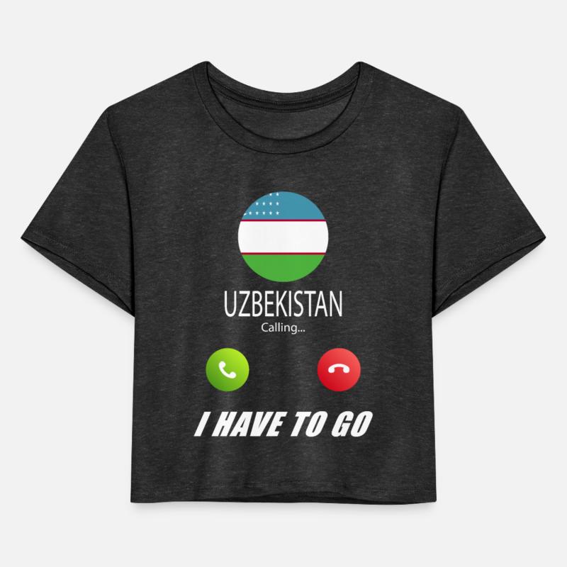 Uzbekistan is calling Is calling Flag Saying