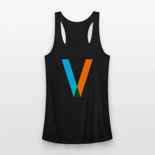V Alphabet Fitted V Neck