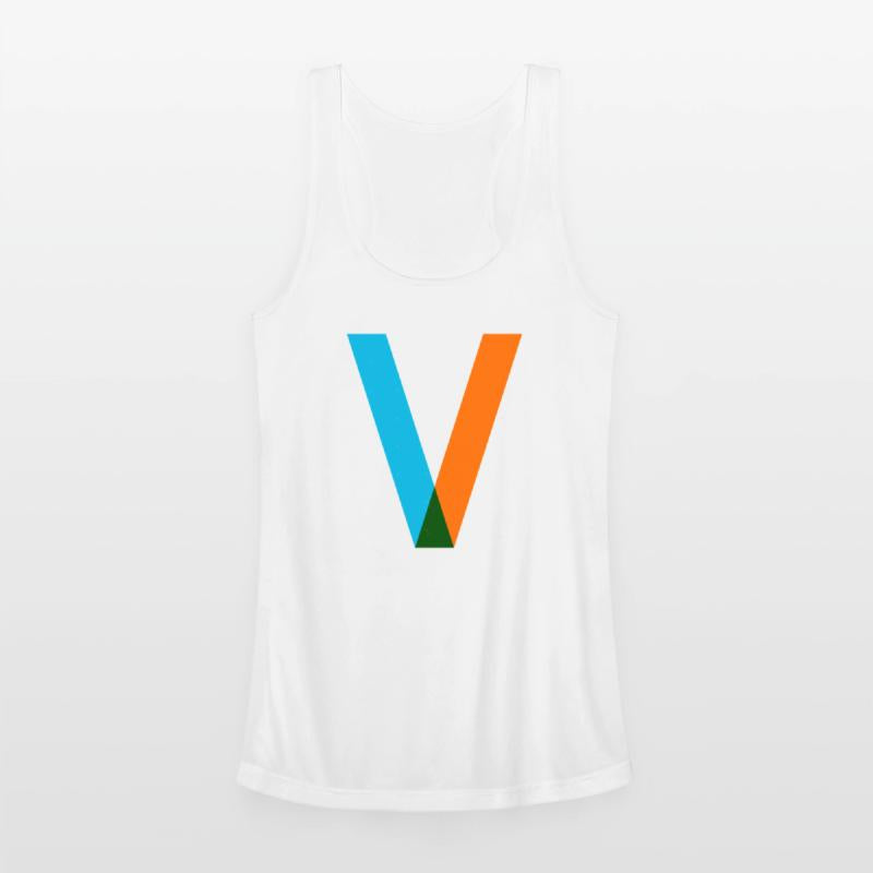 V Alphabet Fitted V Neck