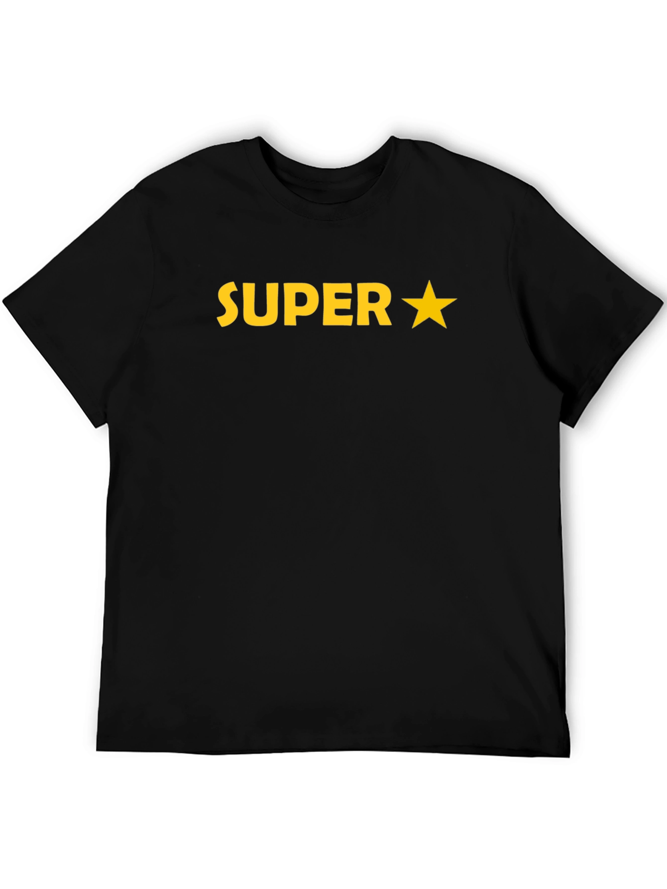 Super Star Black T-Shirt