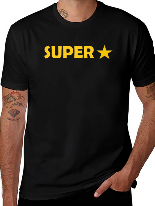Super Star Black T-Shirt