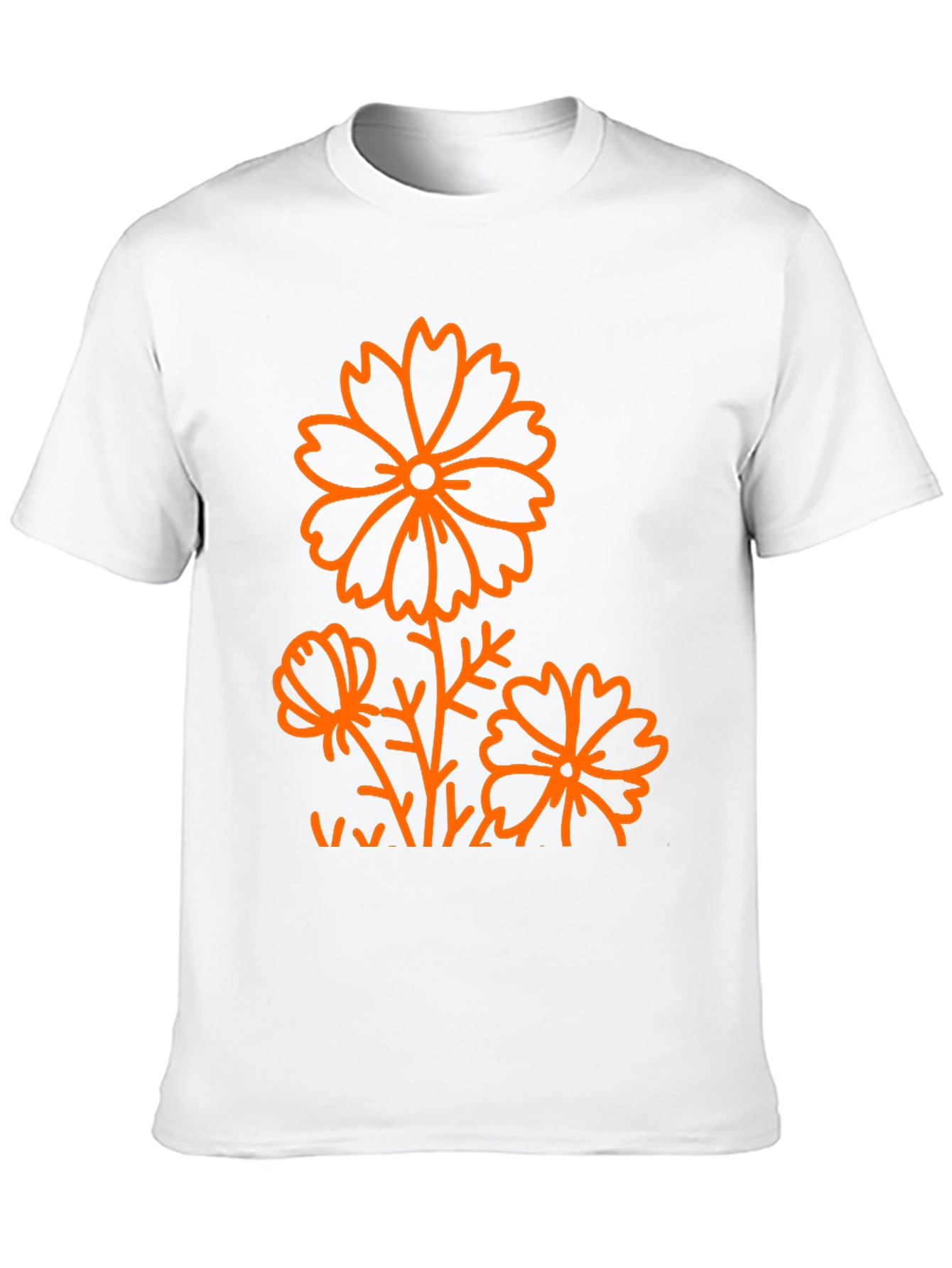Black Floral Graphic Tee