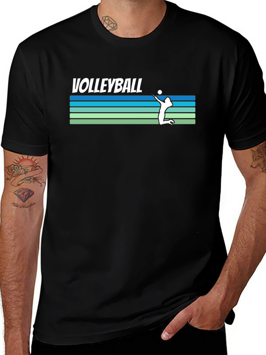 Volleyball Graphic Tee - Stylish Sport Shirt