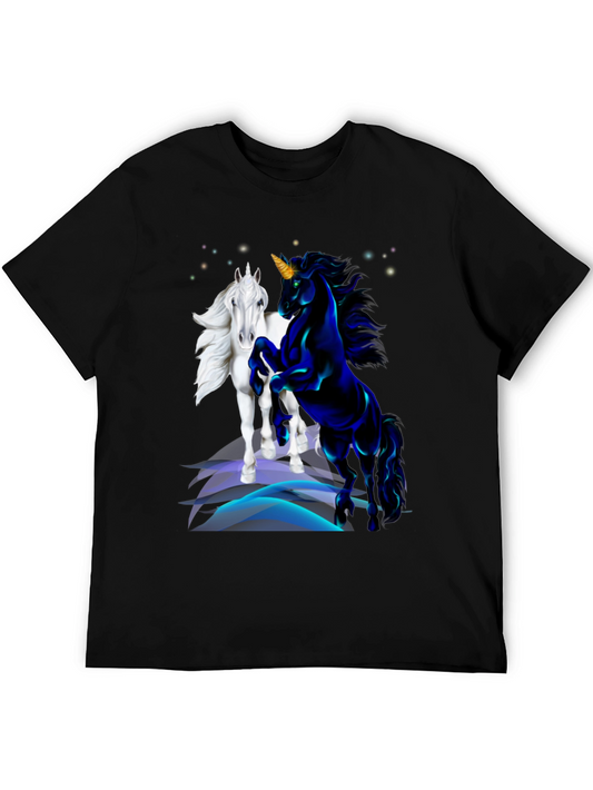 Unicorn Graphic Tee - Mythical Creature Design