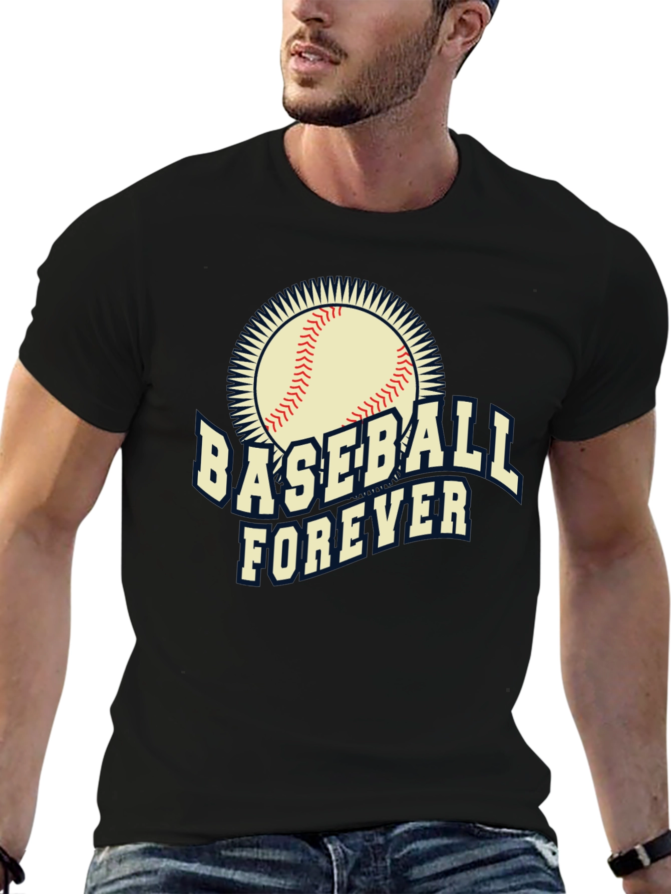 Baseball Forever Graphic Tee