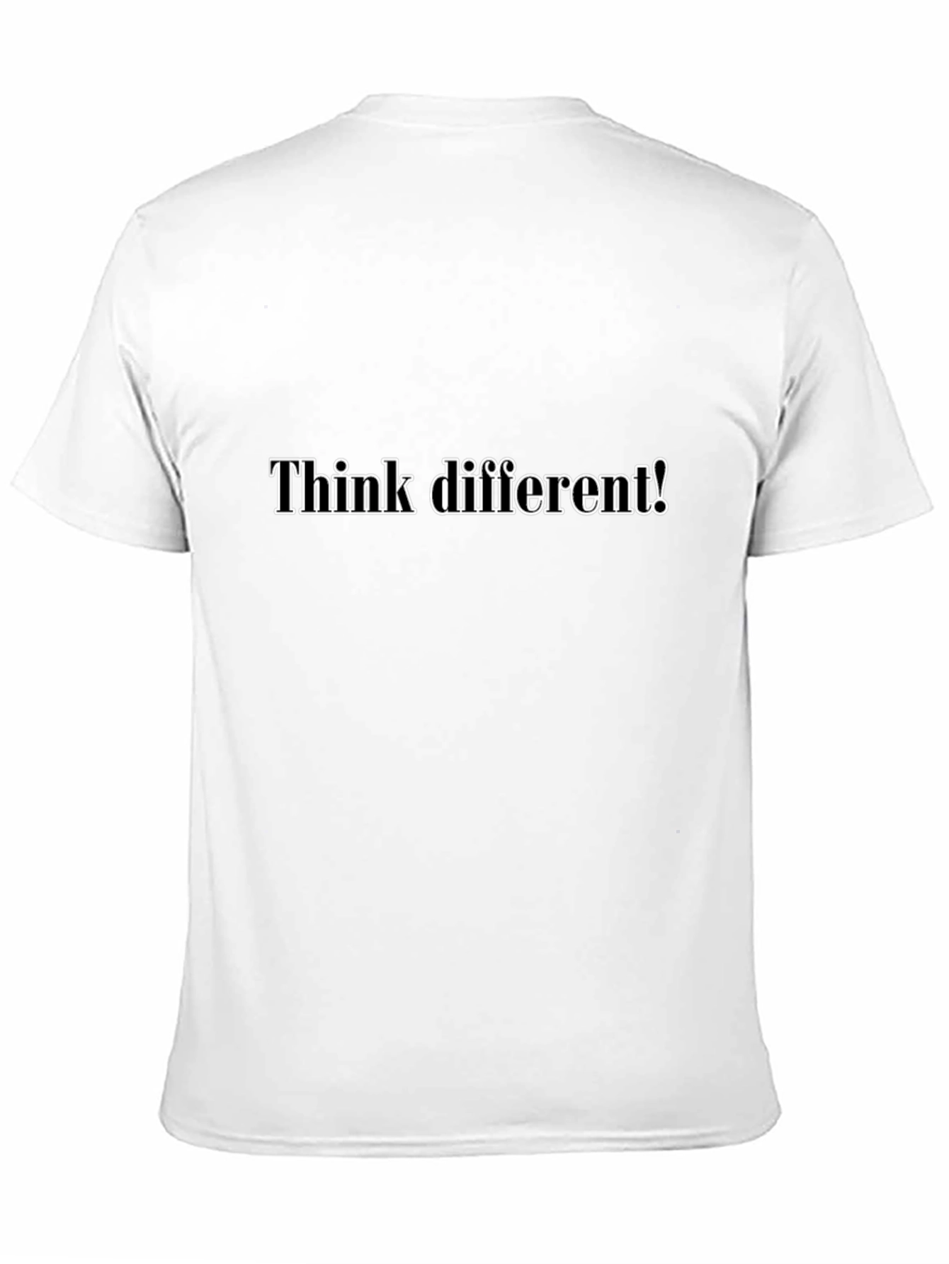 Think Different Black T-Shirt