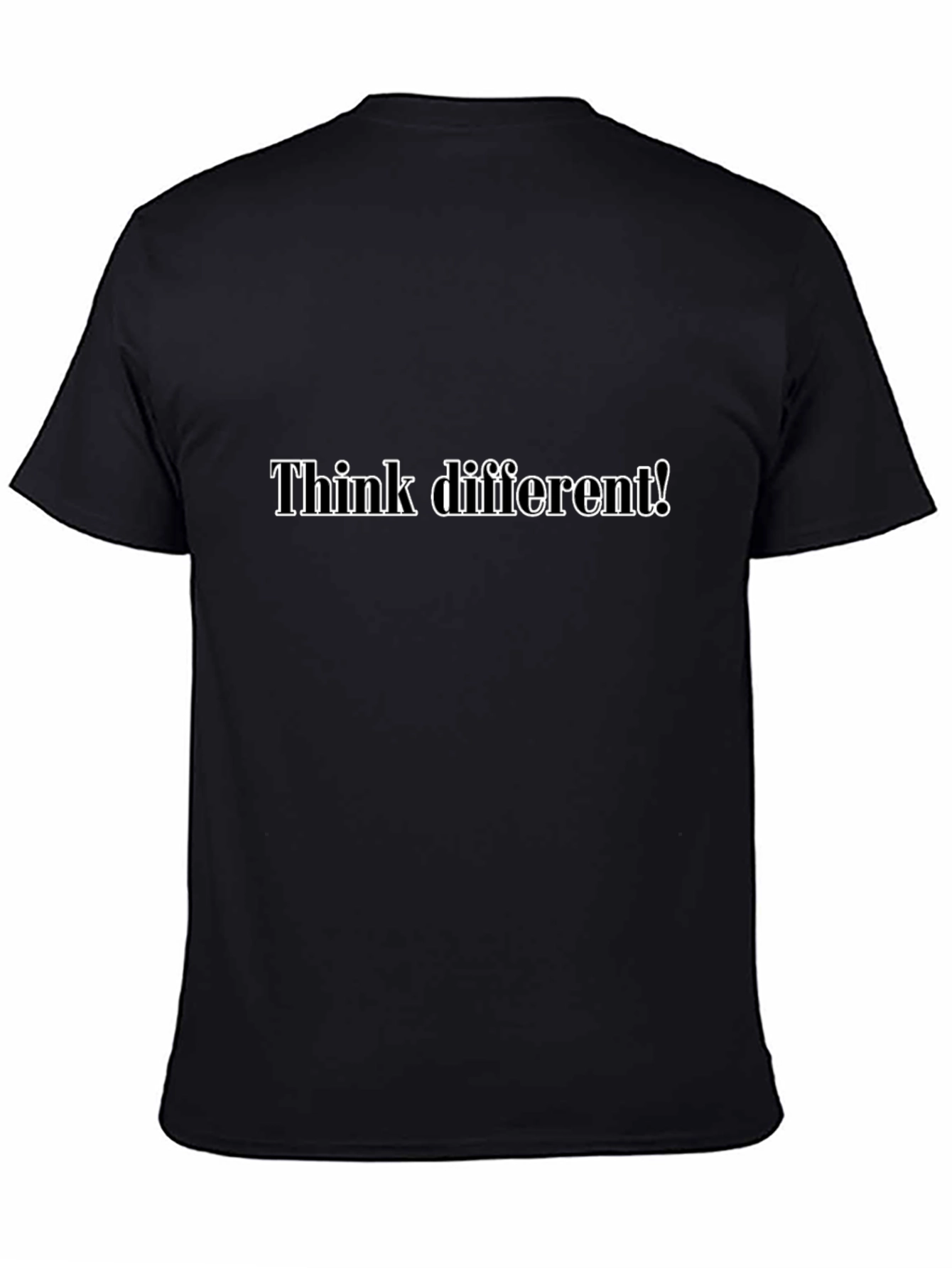 Think Different Black T-Shirt