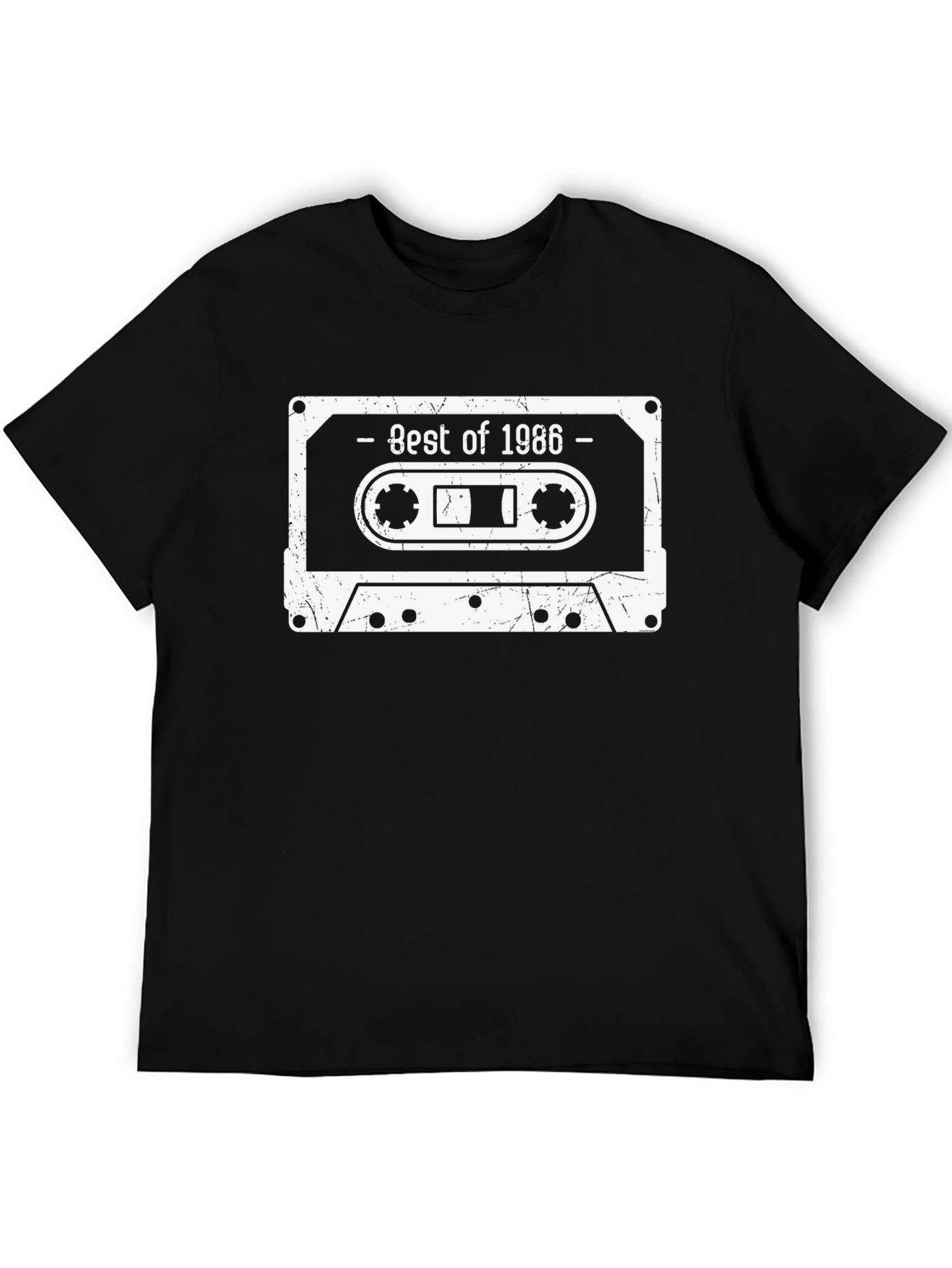 Best of 1986 Cassette Tape Graphic T-Shirt