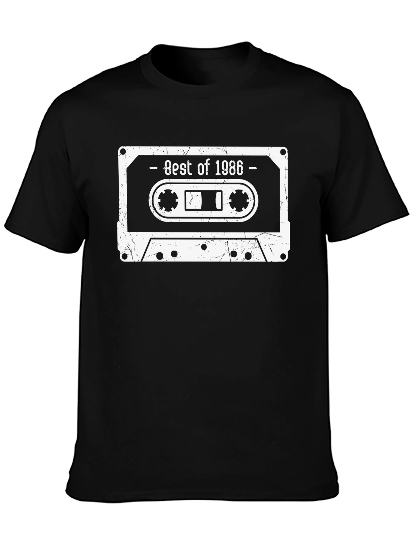 Best of 1986 Cassette Tape Graphic T-Shirt