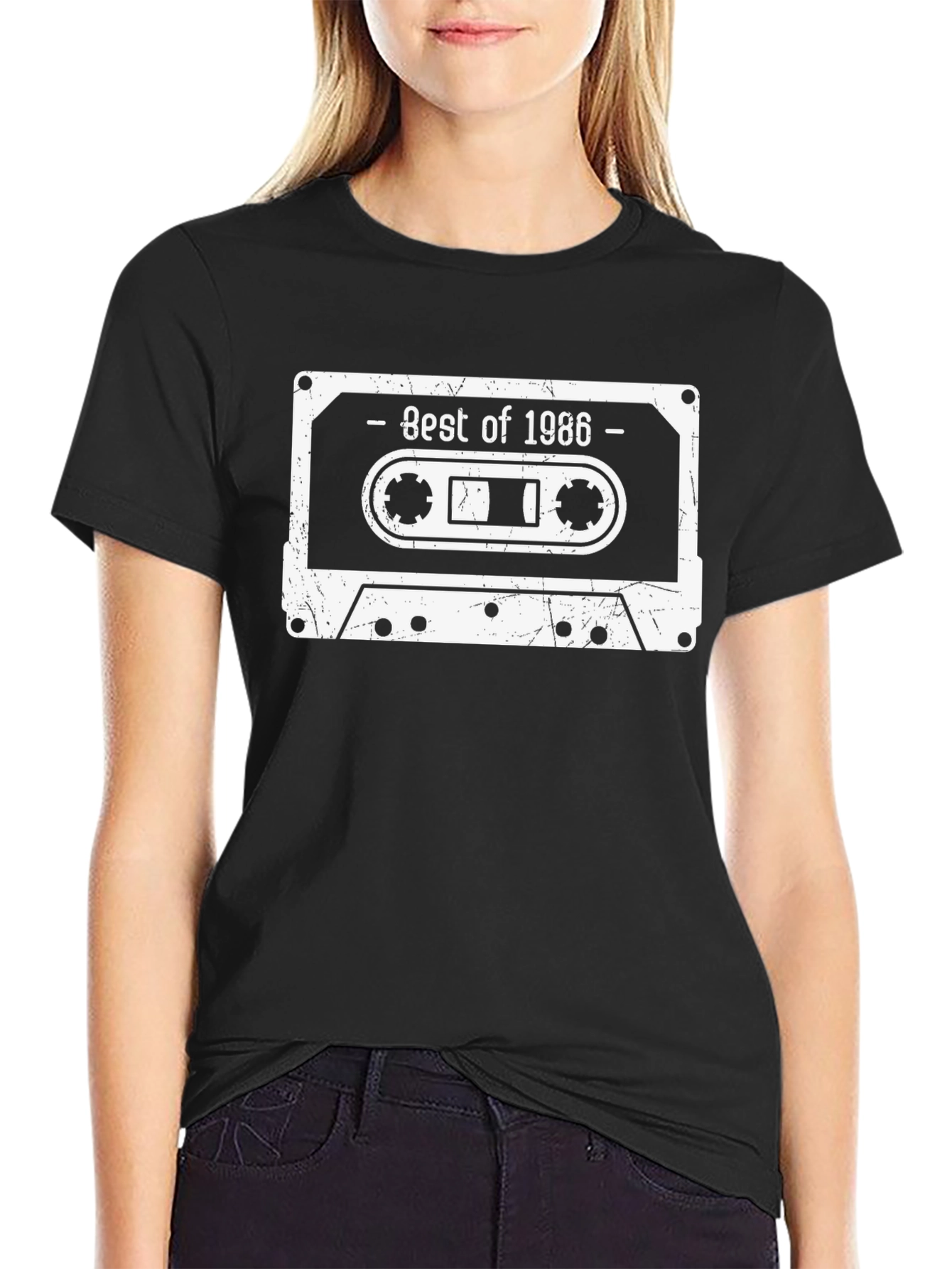 Best of 1986 Cassette Tape Graphic T-Shirt