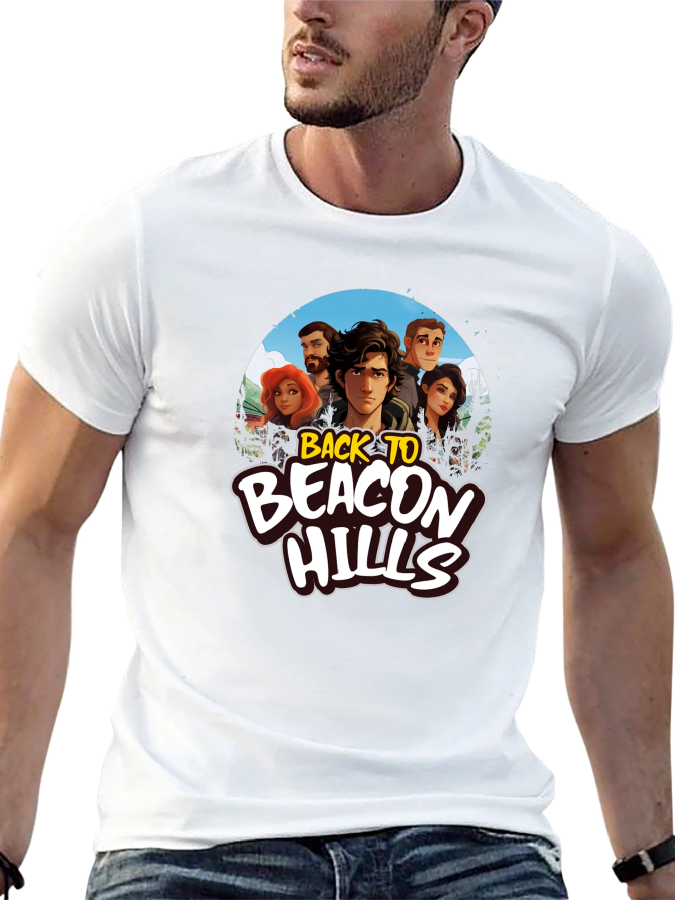 Back to Beacon Hills Graphic T-Shirt