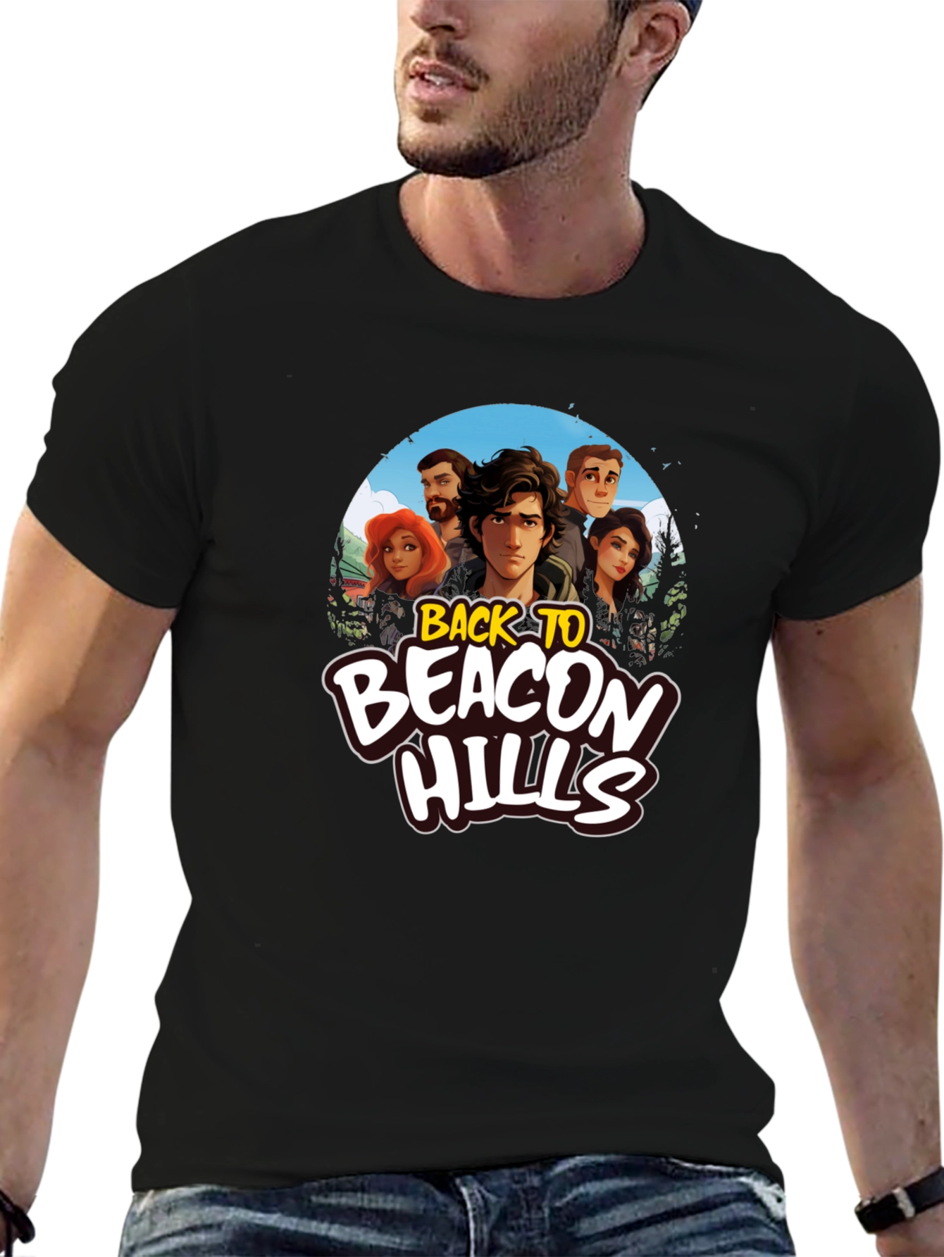 Back to Beacon Hills Graphic T-Shirt