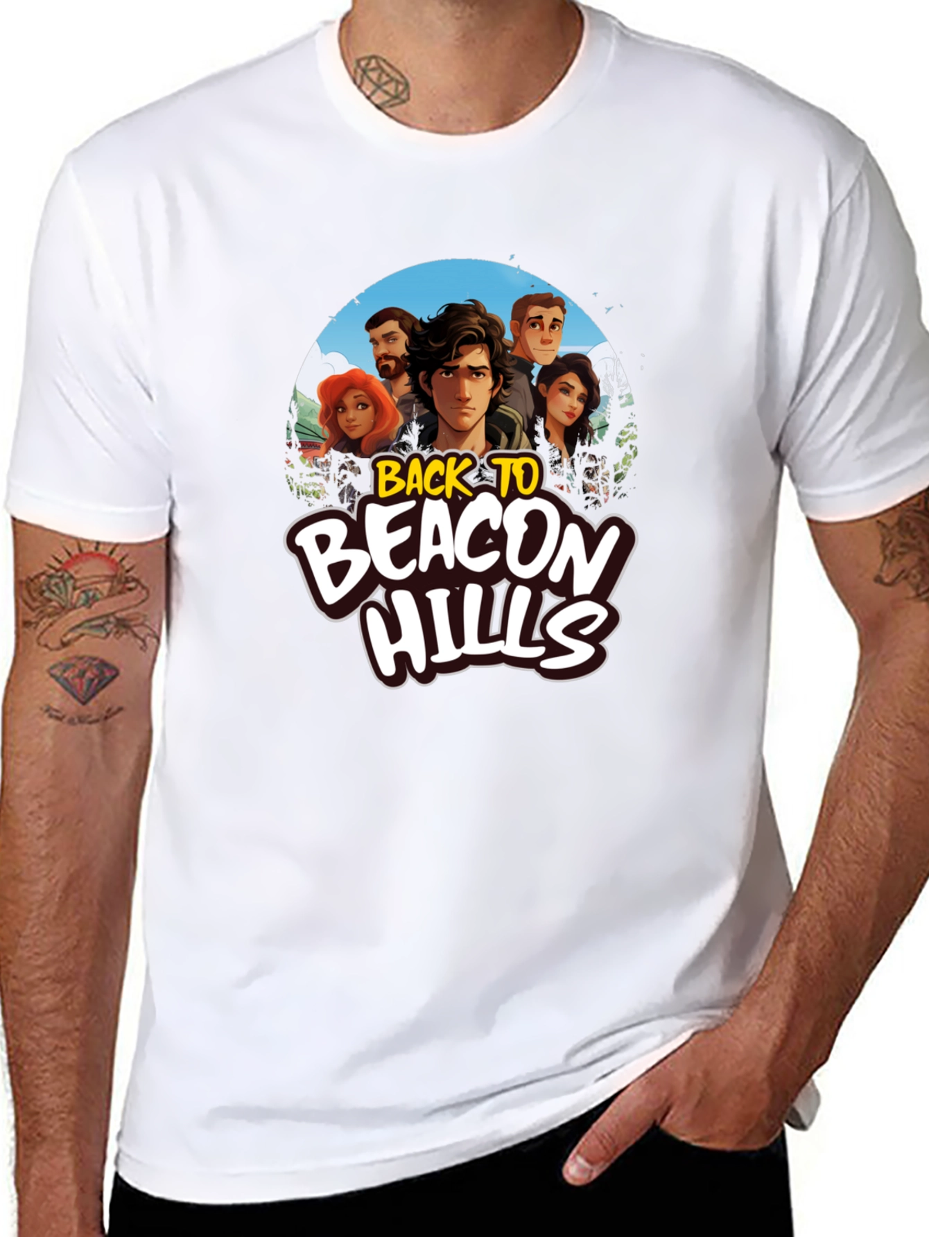 Back to Beacon Hills Graphic T-Shirt