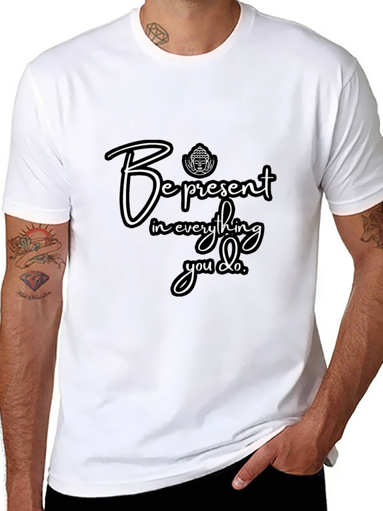 Be Present T-Shirt - Mindfulness Tee