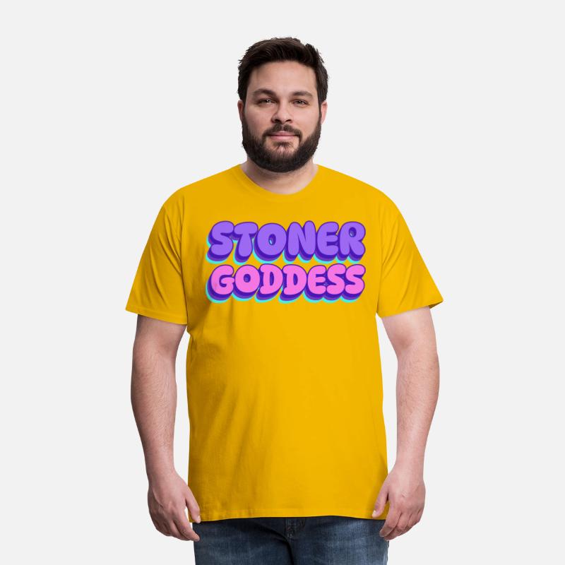 Vibrant Stoner Goddess Typography Design