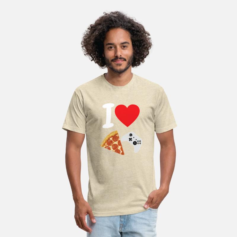 Video Games Gamer Love Pizza Cheese Slice Controll