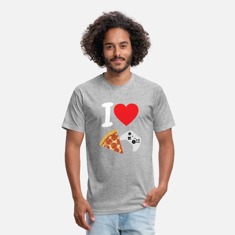 Video Games Gamer Love Pizza Cheese Slice Controll