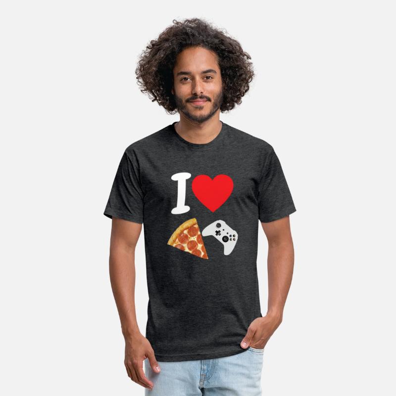 Video Games Gamer Love Pizza Cheese Slice Controll
