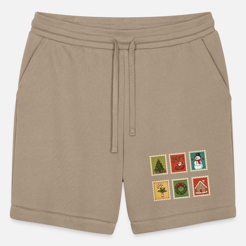 Vintage Christmas Stamps Design