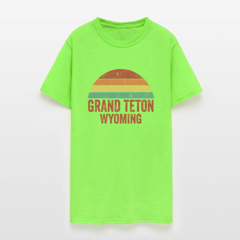 Vintage Grand Teton National Park Wyoming