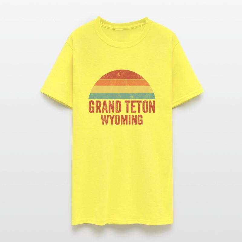 Vintage Grand Teton National Park Wyoming