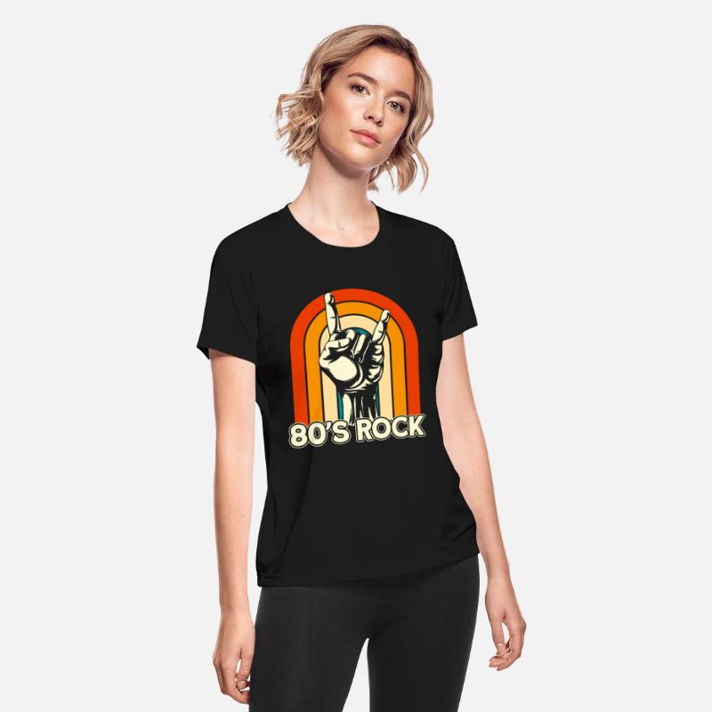 Vintage Retro 80s Rock French Fries Fork