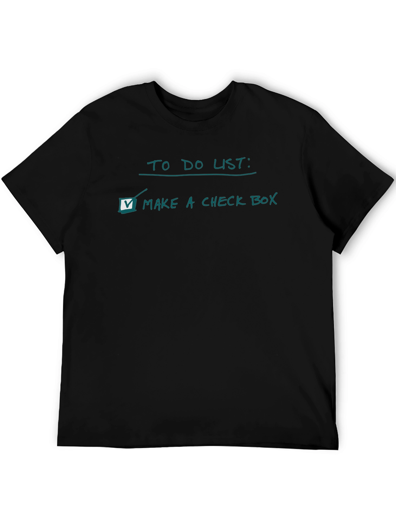 To Do List Checkbox Graphic Tee