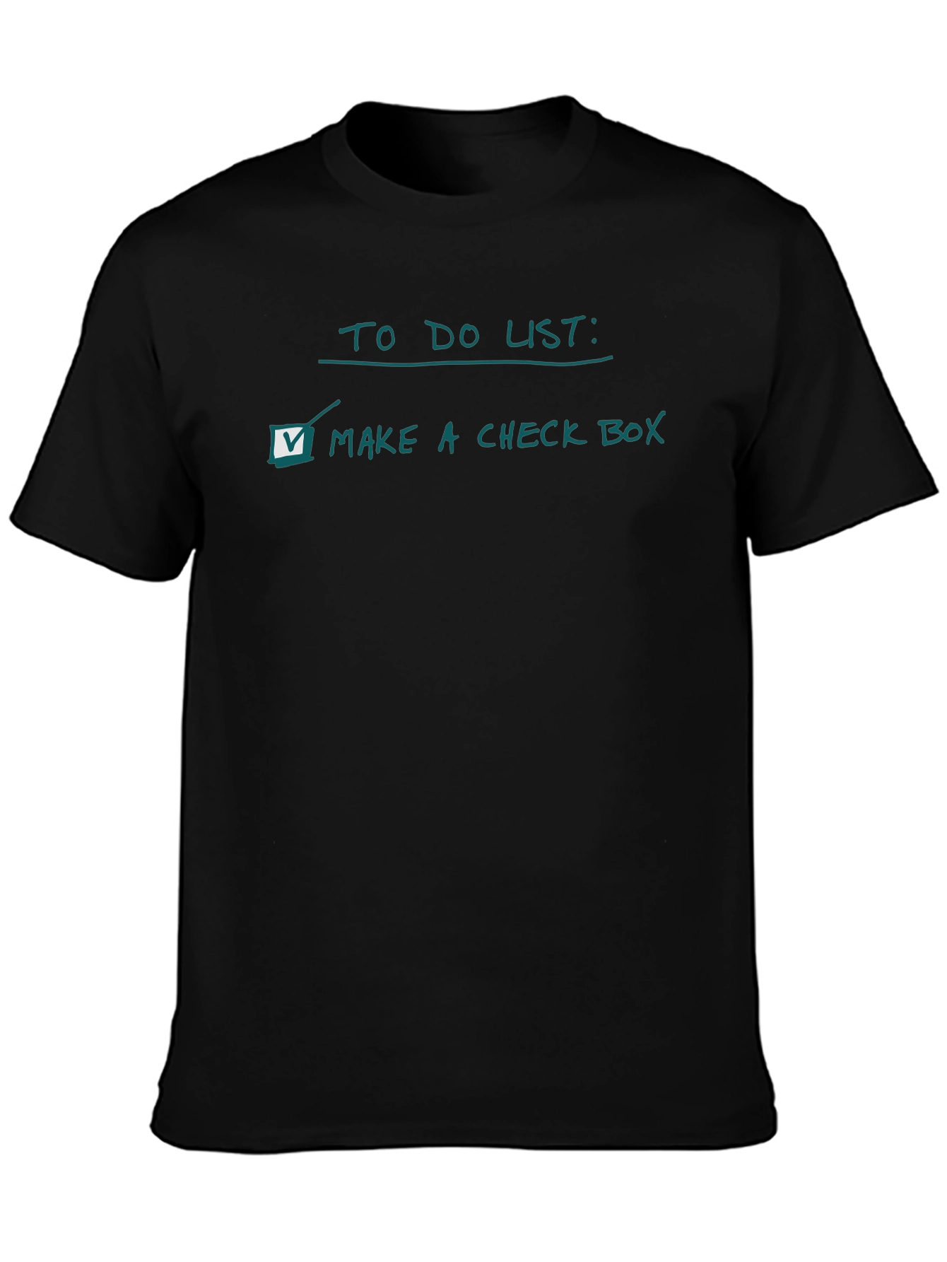 To Do List Checkbox Graphic Tee