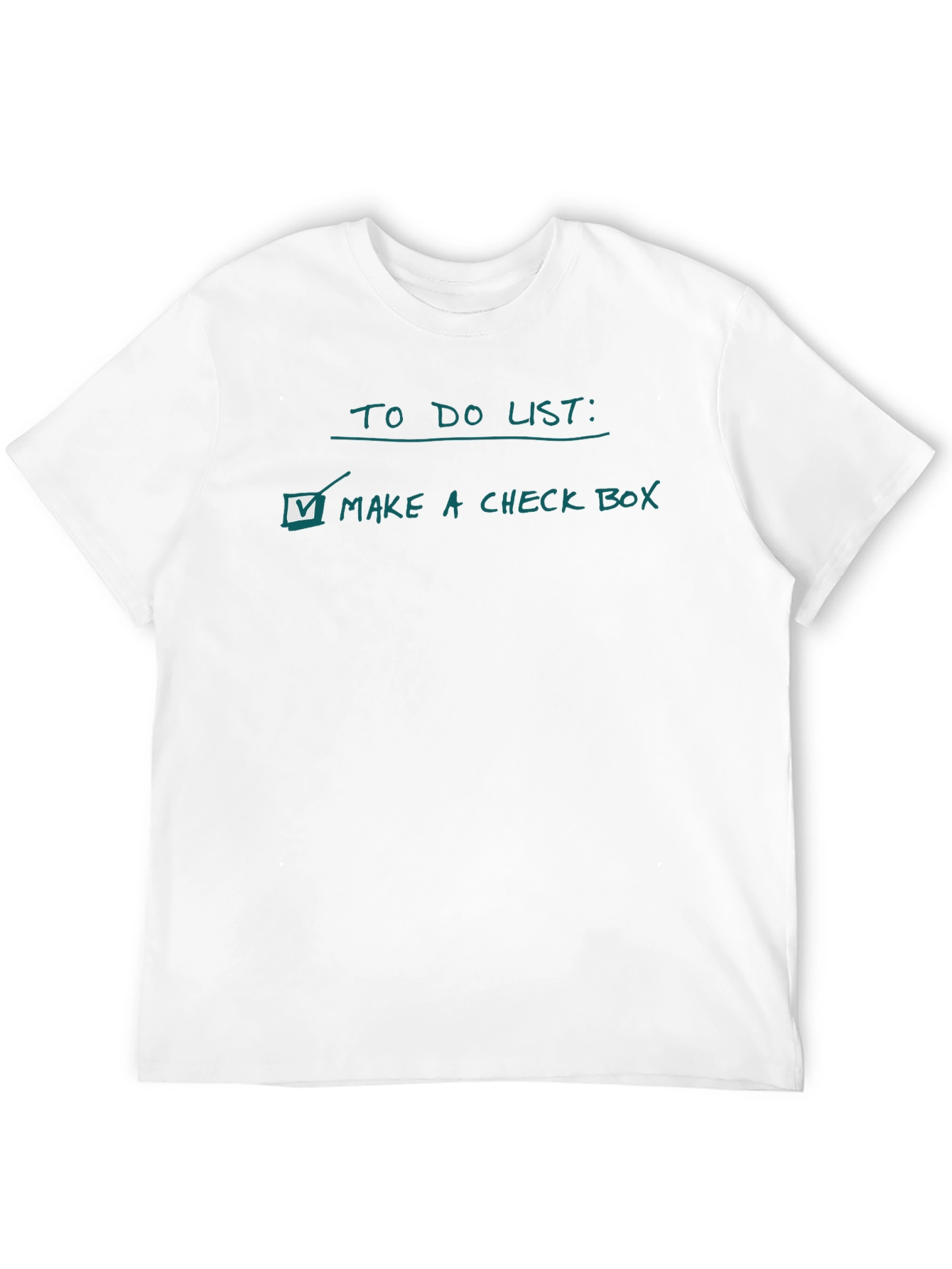 To Do List Checkbox Graphic Tee