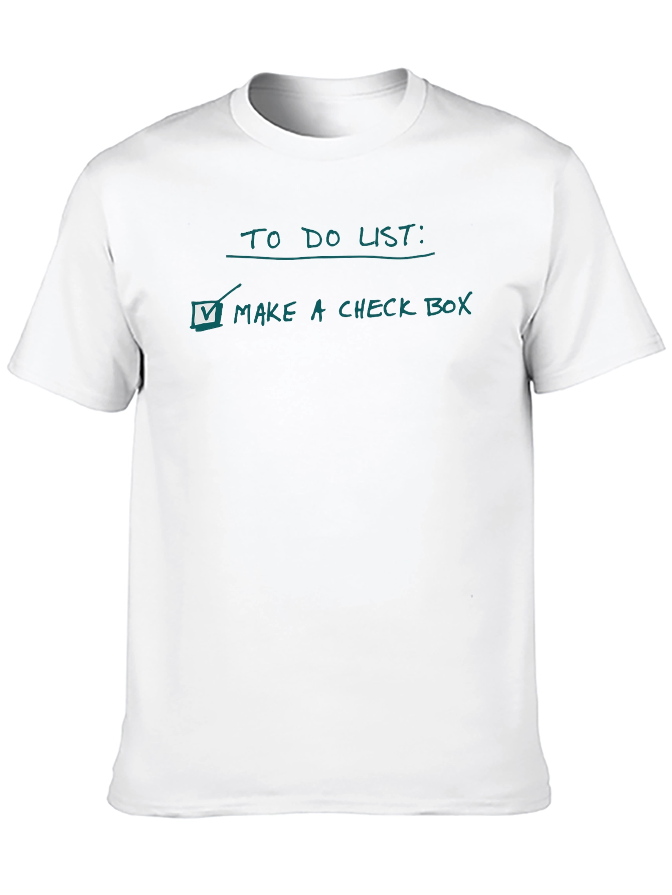 To Do List Checkbox Graphic Tee