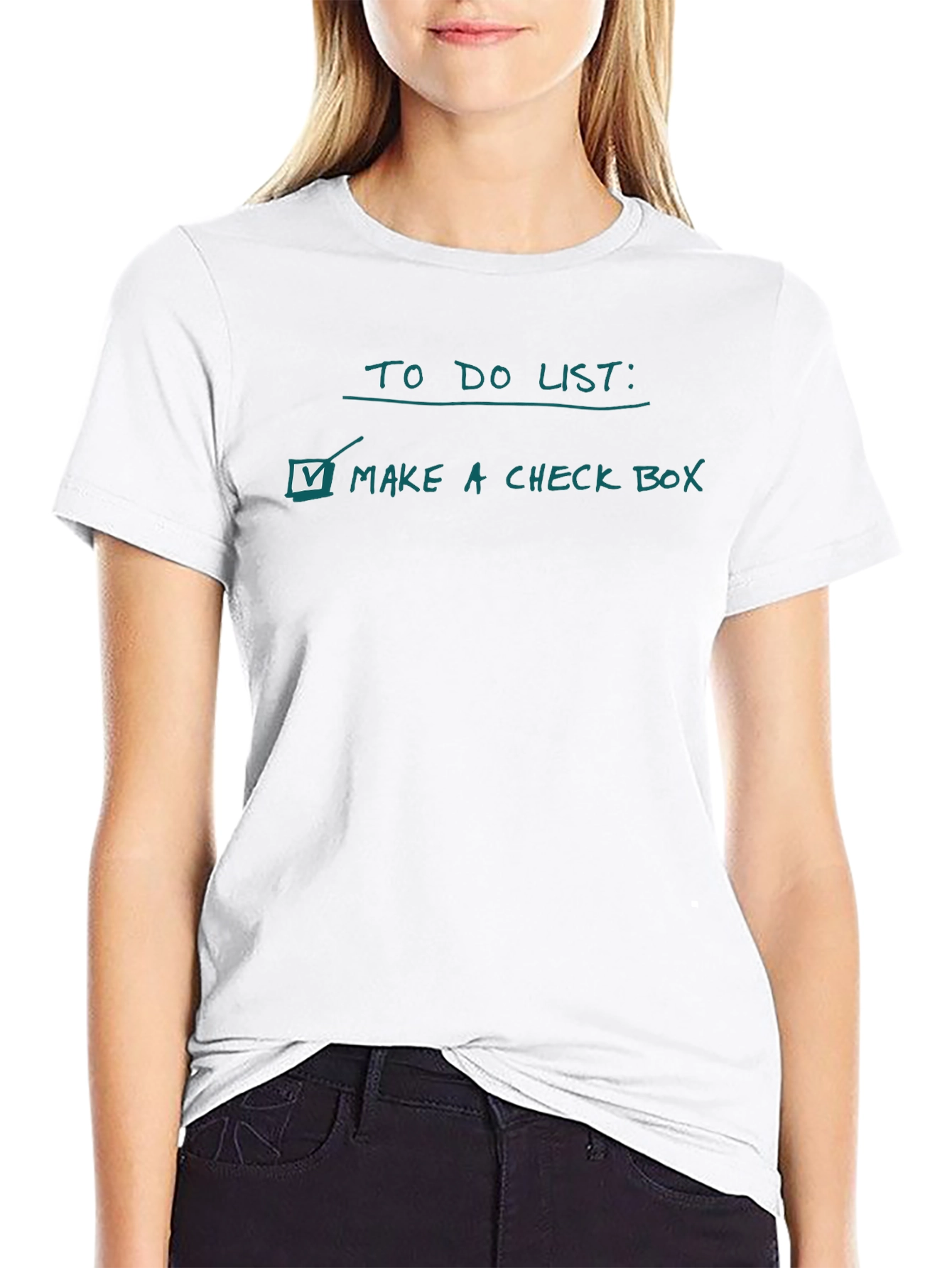 To Do List Checkbox Graphic Tee
