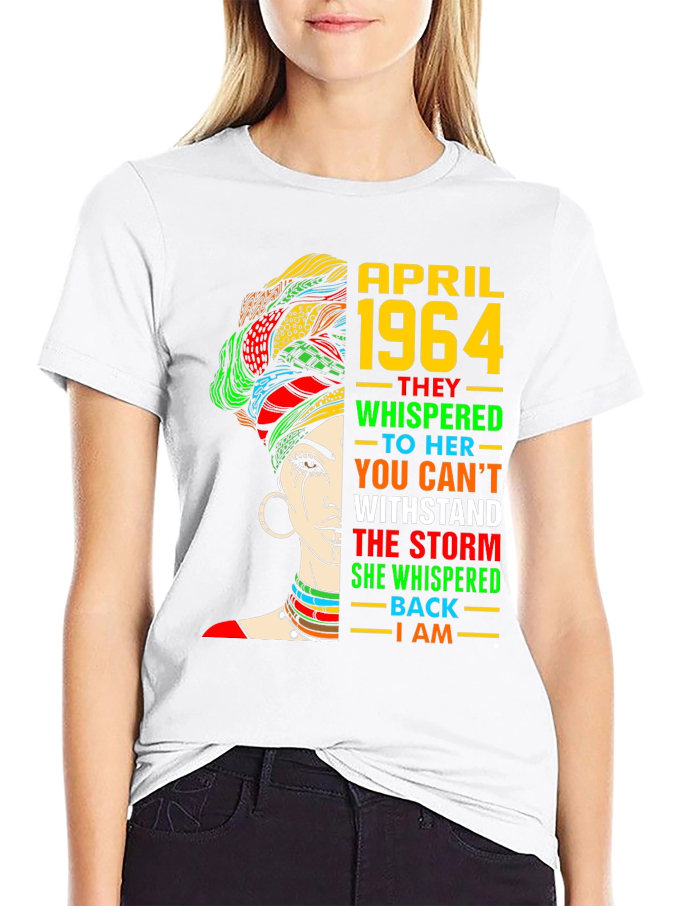 April 1964 Woman T-Shirt - Stand The Storm