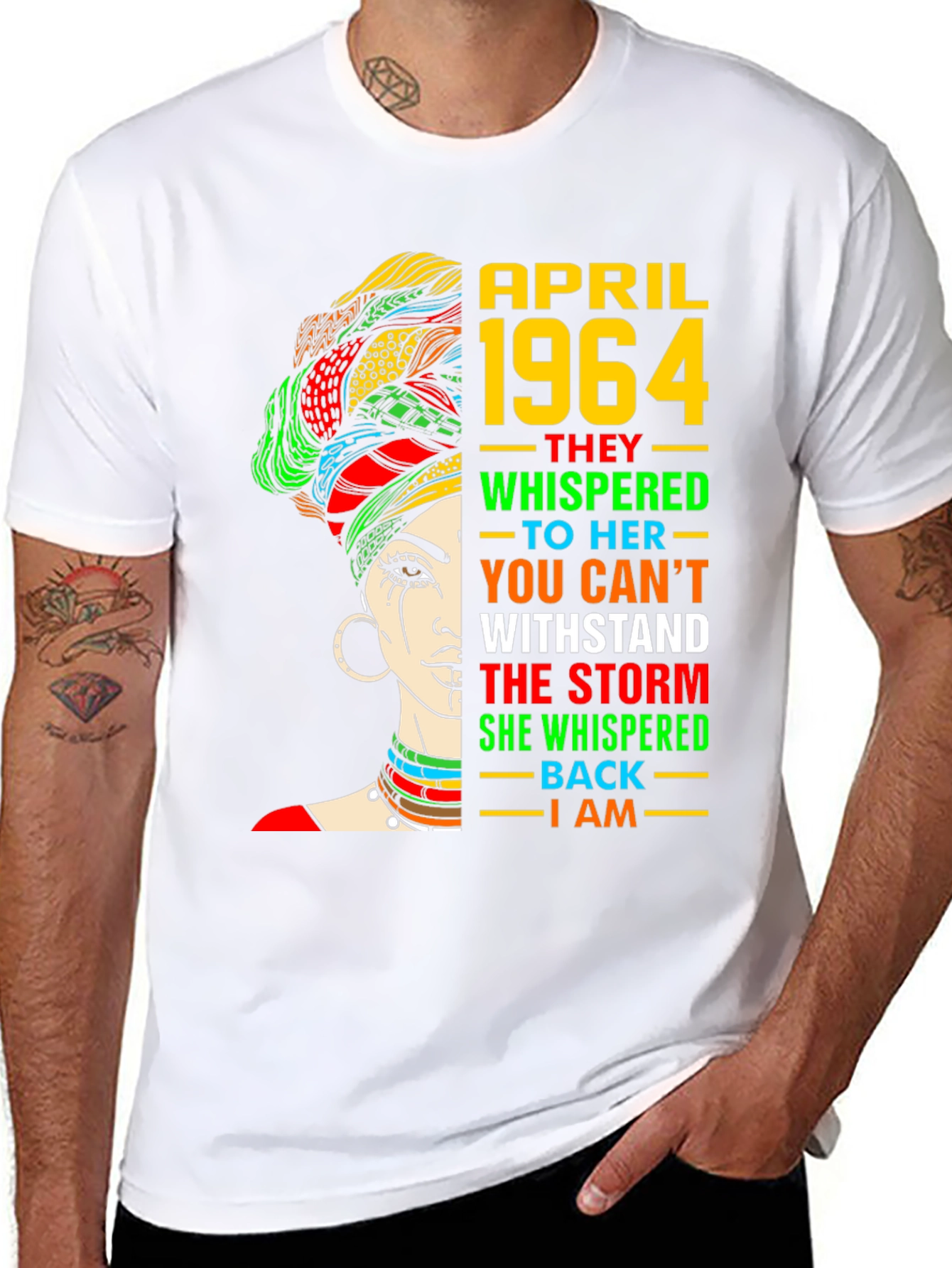 April 1964 Woman T-Shirt - Stand The Storm