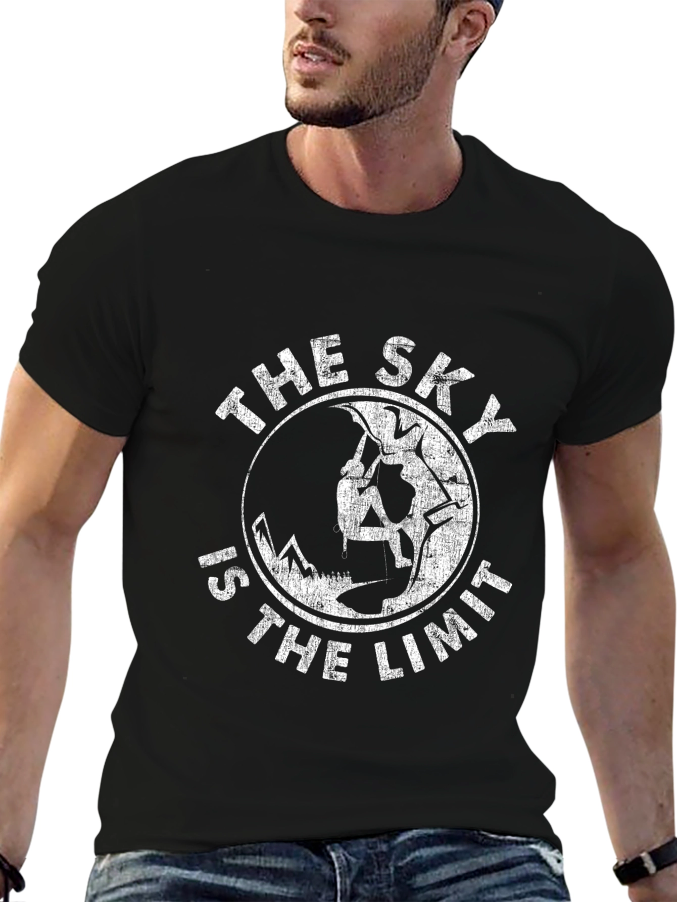 The Sky Is The Limit Climbing Graphic Tee