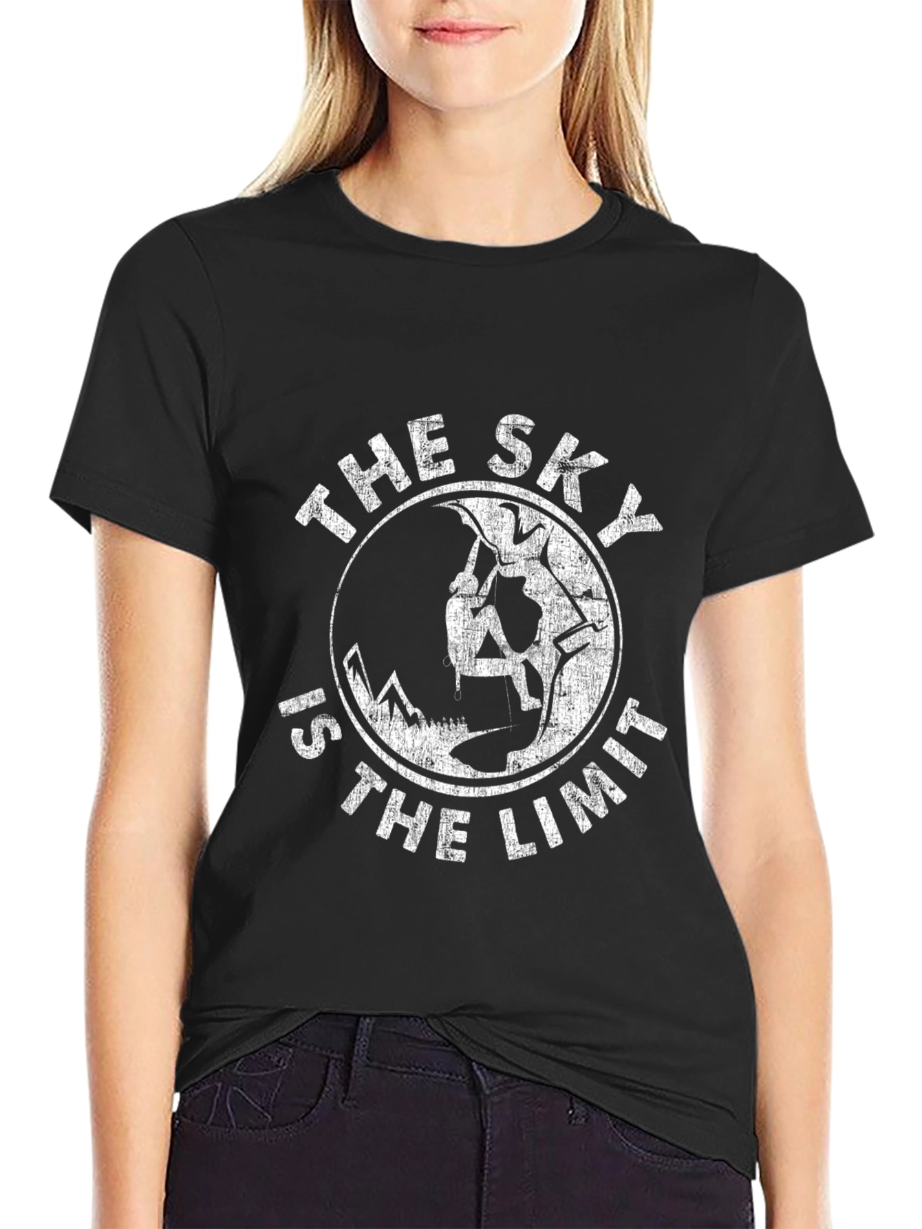 The Sky Is The Limit Climbing Graphic Tee