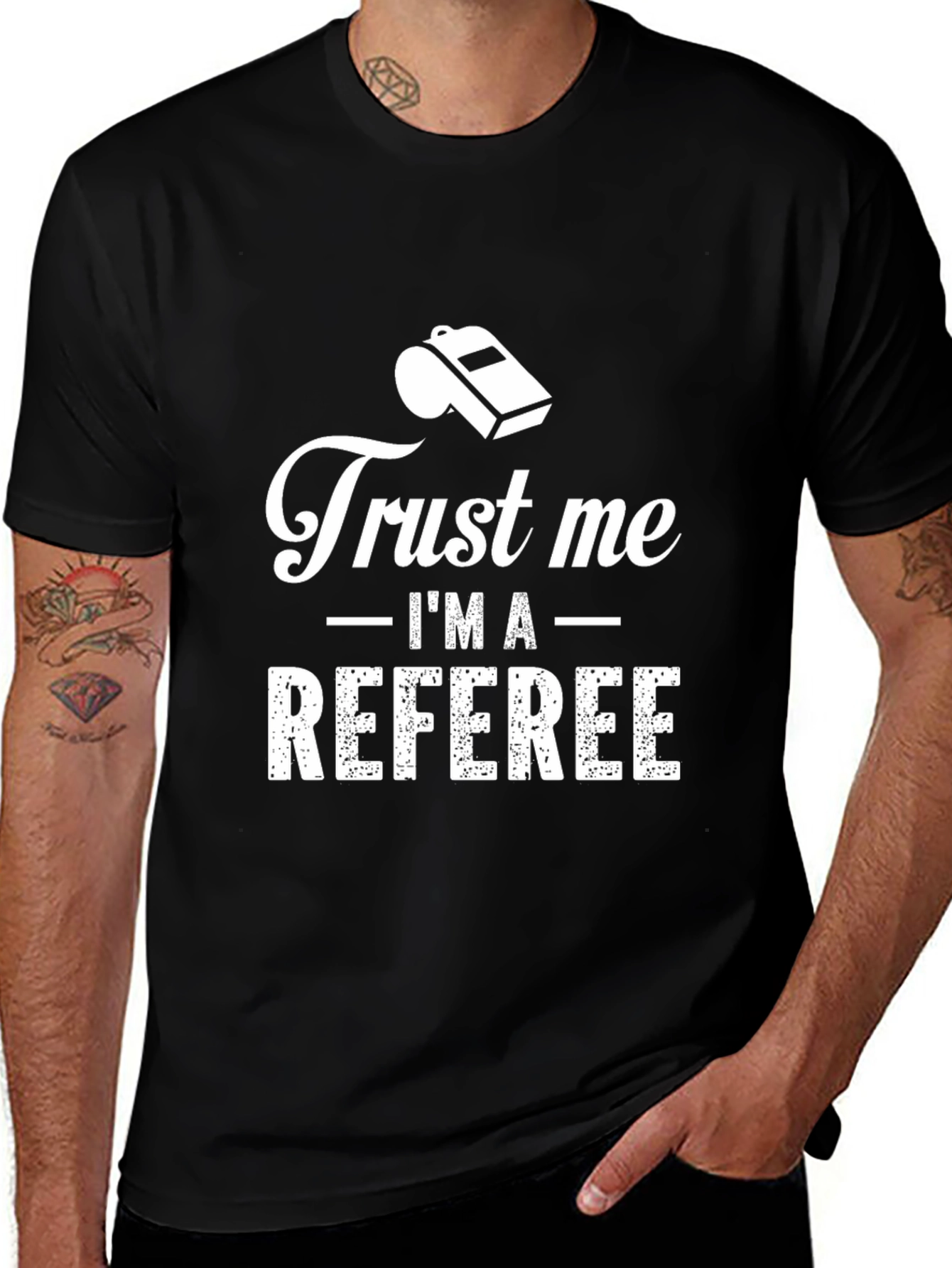 Trust Me Im A Referee Graphic T-Shirt