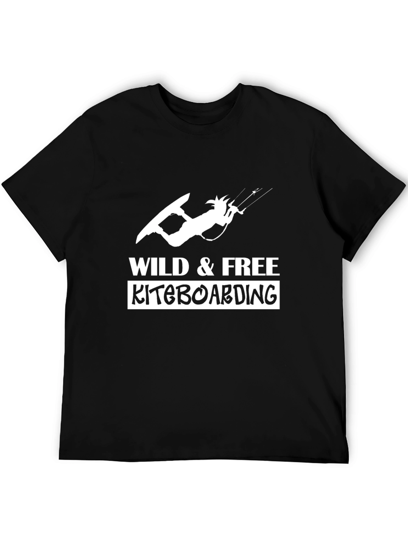 Wild & Free Kiteboarding Graphic Tee