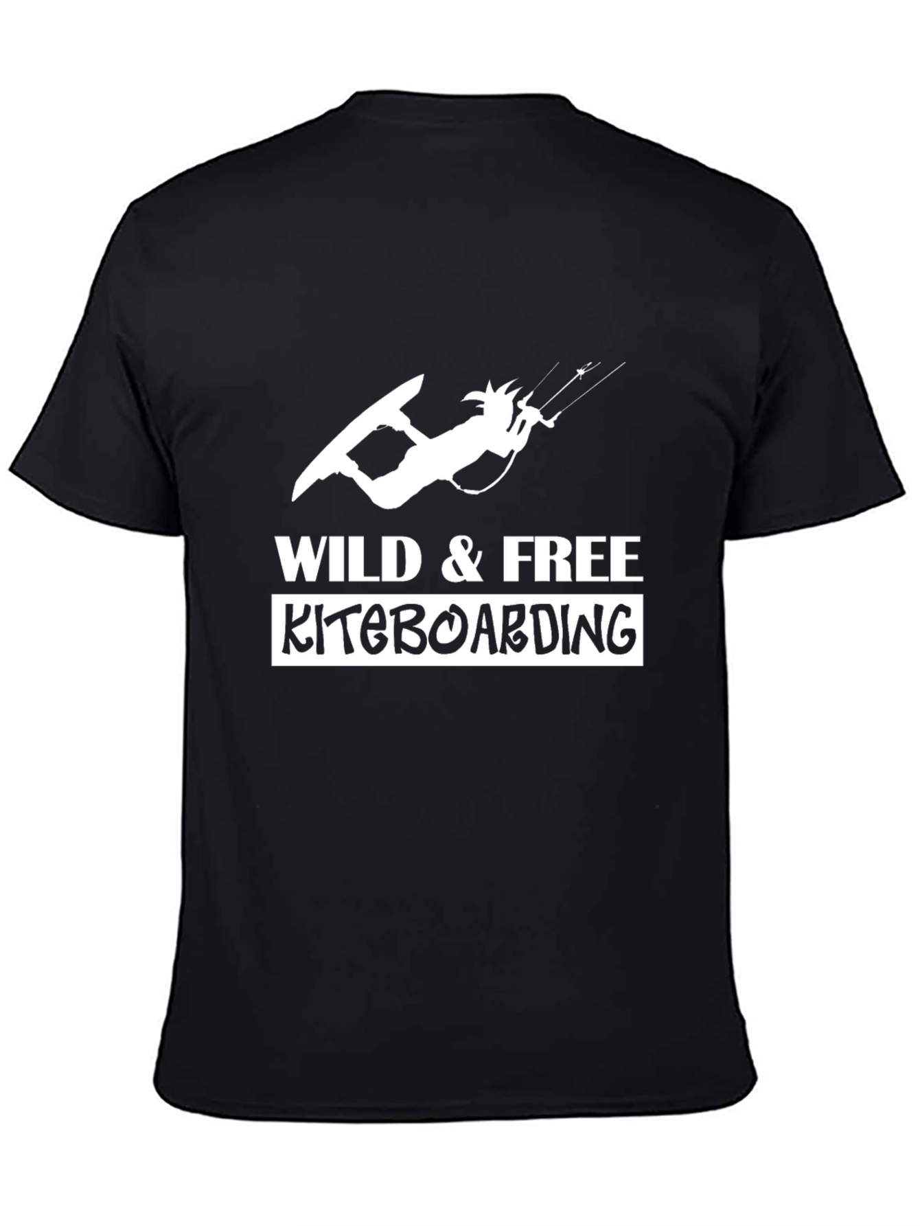 Wild & Free Kiteboarding Graphic Tee