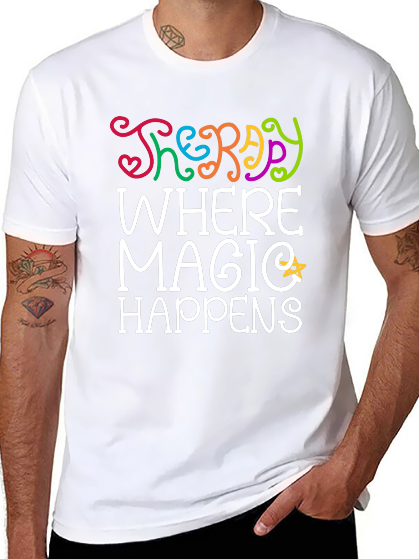 Therapy Where Magic Happens Graphic Tee