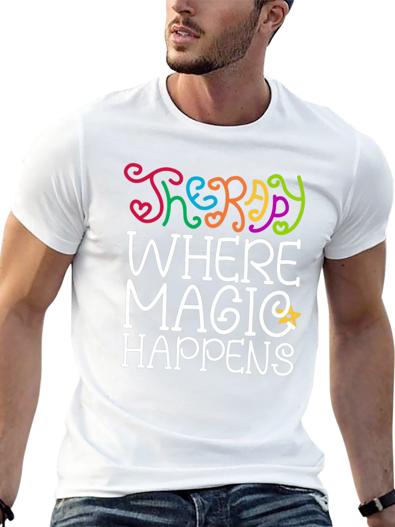 Therapy Where Magic Happens Graphic Tee