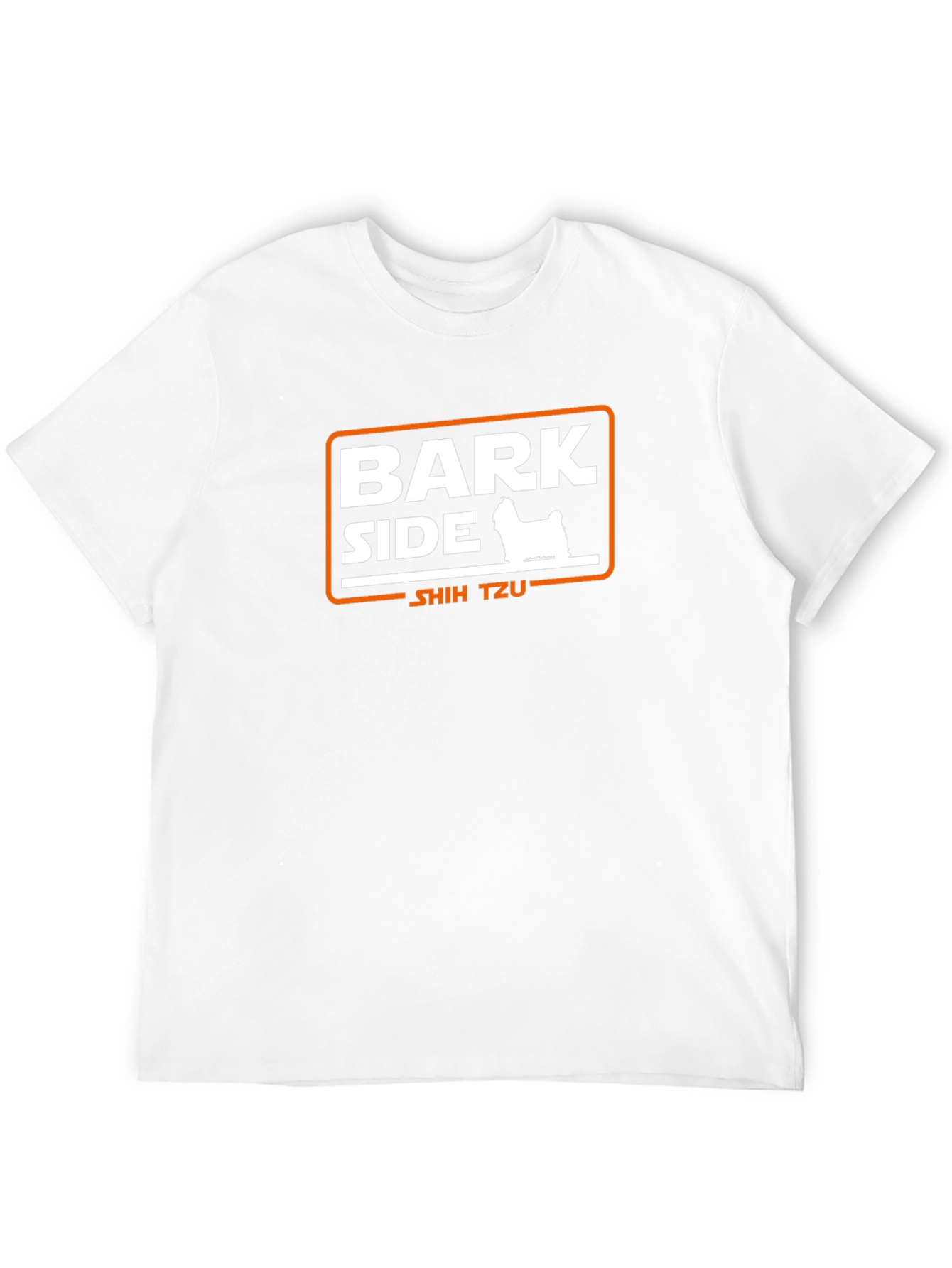 Bark Side Shih Tzu Graphic T-Shirt - Black