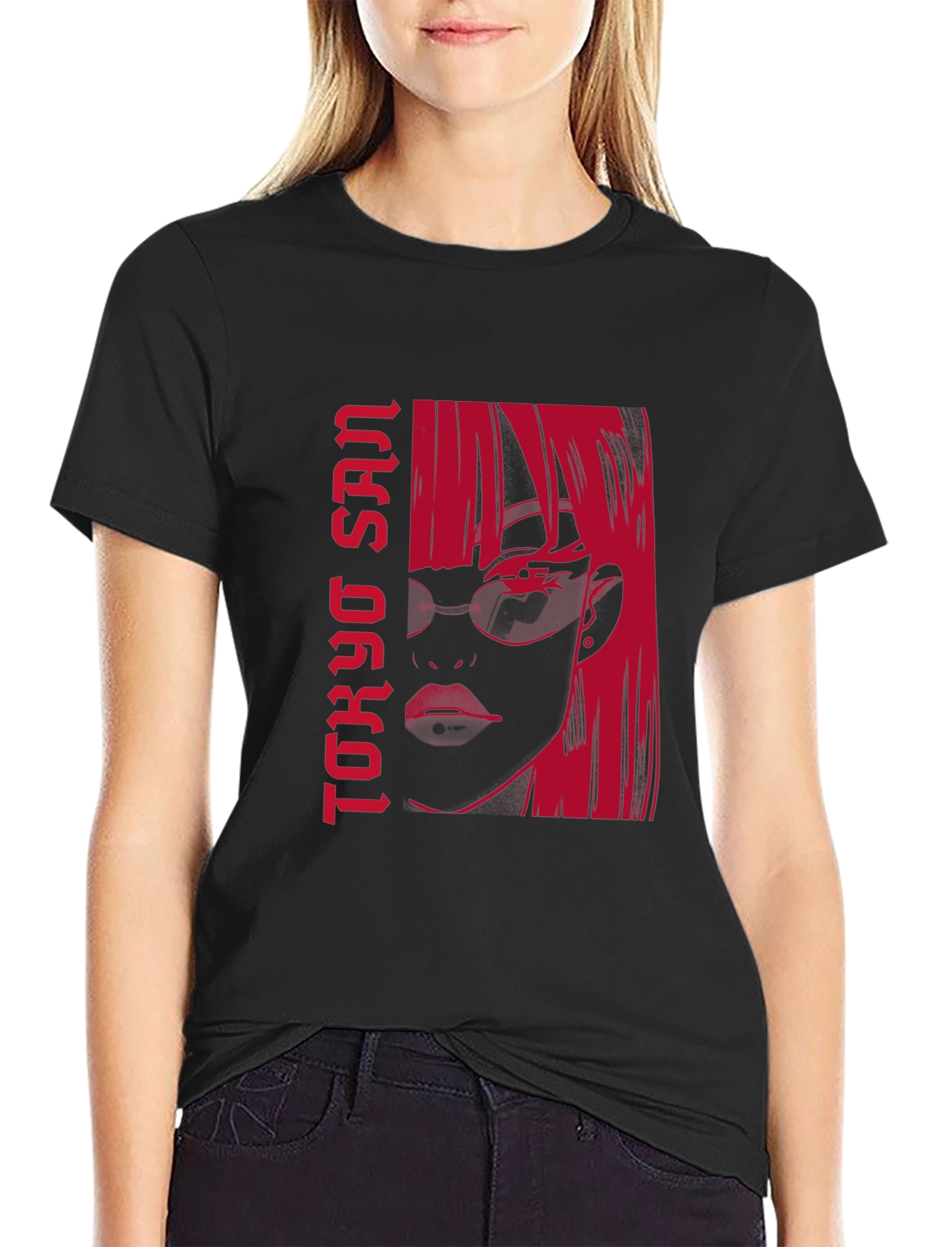 Tokyo San Anime T-Shirt - Edgy Graphic Tee