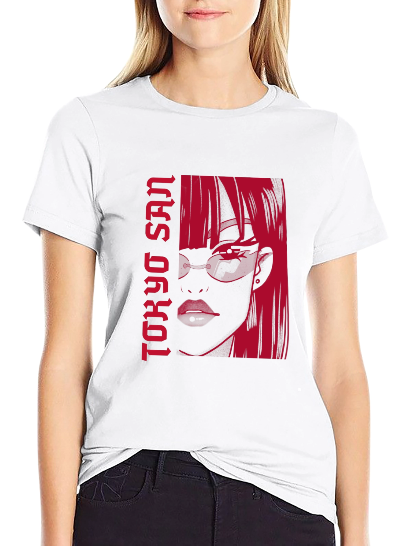 Tokyo San Anime T-Shirt - Edgy Graphic Tee