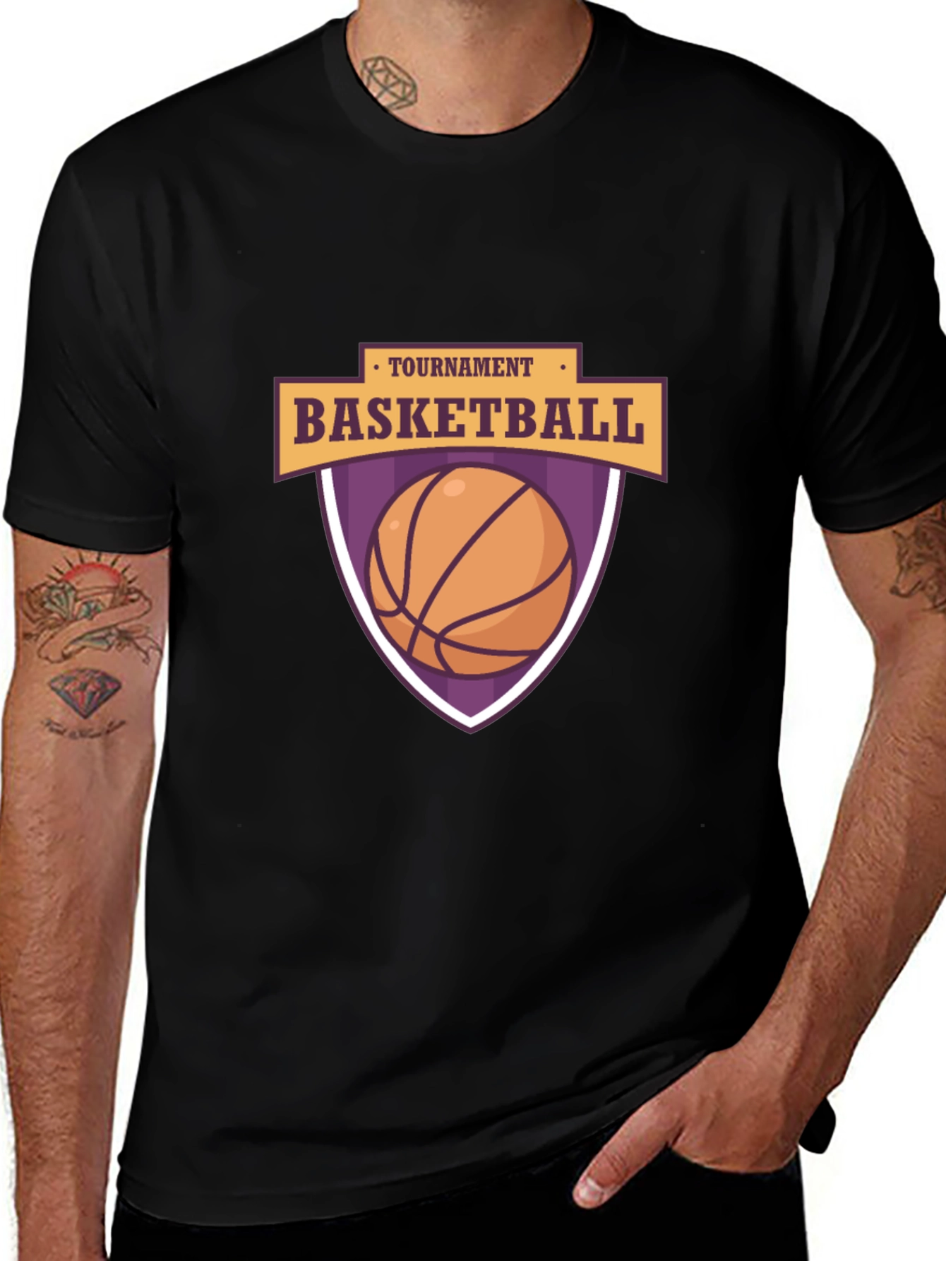 Basketball Tournament Graphic T-Shirt